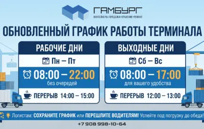 Изменение режима работы терминала