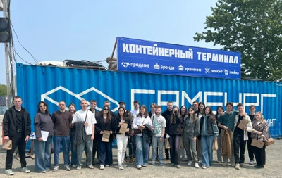Студенты погрузились в мир логистики: на терминале Гамбург прошла уникальная образовательная экскурсия
