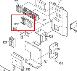 Контактор выбора фаз реверсивный F23