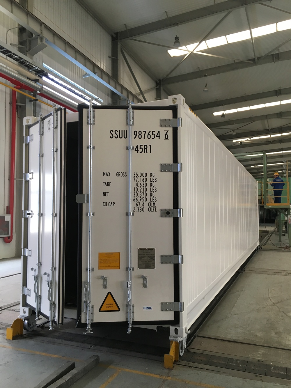 Контейнер CIMC с рефустановкой Daikin
